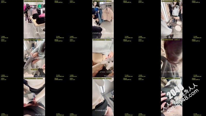 [MP4]陪人妻买衣服迫不及待在试衣间就开操