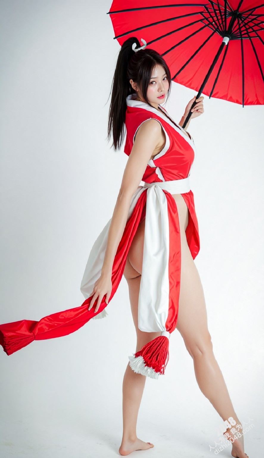 SKY写真集：火辣红衣诱惑，曼妙曲线，极致诱惑，让人欲罢不能！(41)
