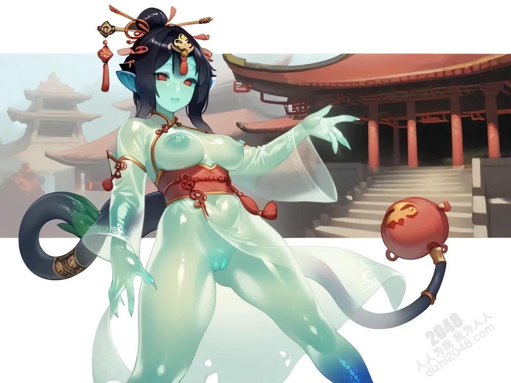 魅惑庙宇：狐耳少女与龙女禁忌的爱恋(8)