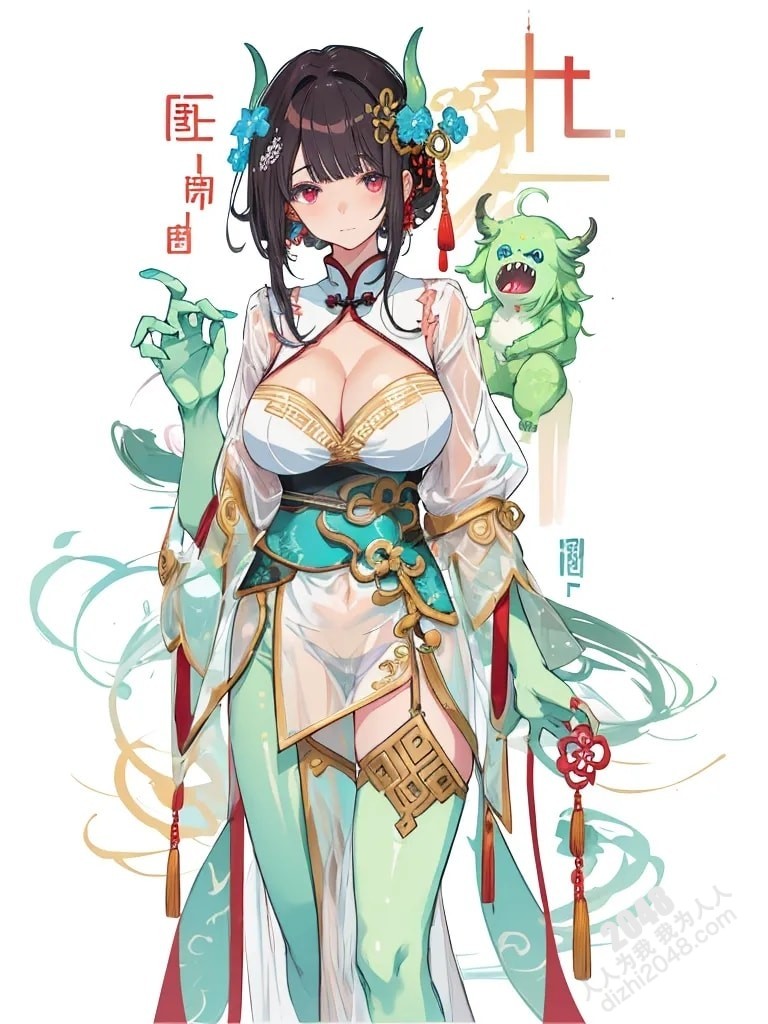 魅惑庙宇：狐耳少女与龙女禁忌的爱恋(30)