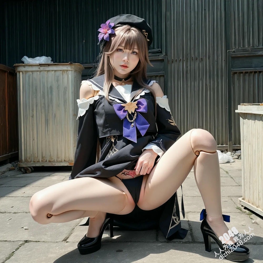 制服诱惑：地铁上的精灵少女，大胆的镂空设计，展现傲人曲线，引爆你的荷尔蒙！(16)
