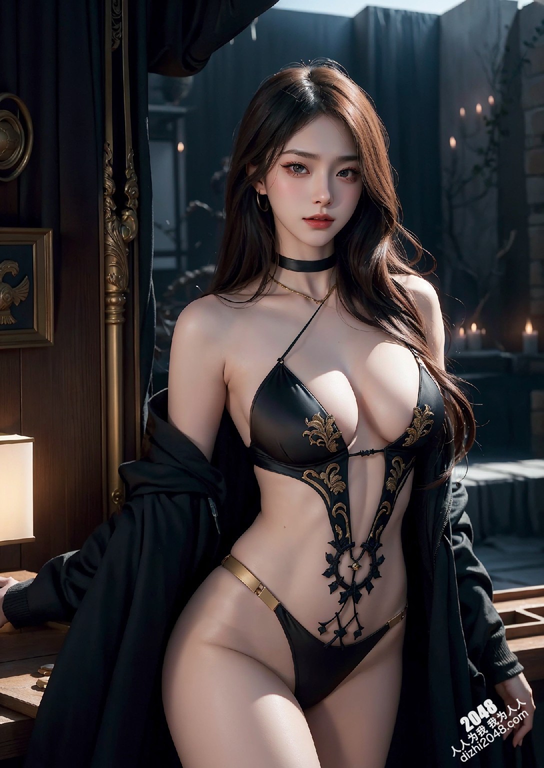 HBO美国众神女孩：深紫诱惑，神秘女子门前邀你共赴缠绵(36)