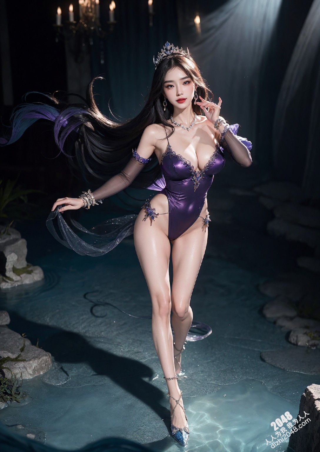 海妖乌苏拉的致命诱惑：深海魅影中的禁忌之恋(1)