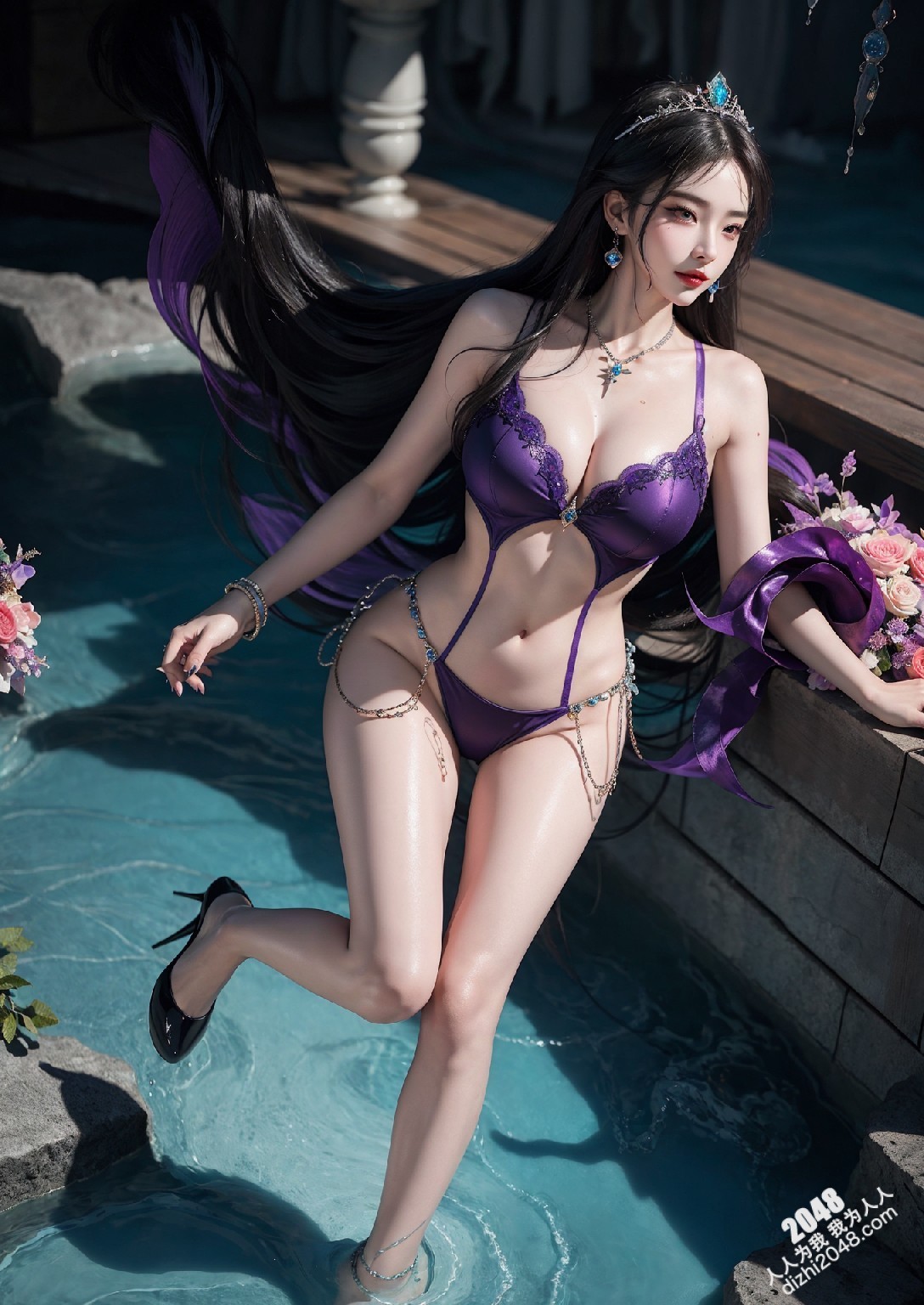 海妖乌苏拉的致命诱惑：深海魅影中的禁忌之恋(5)