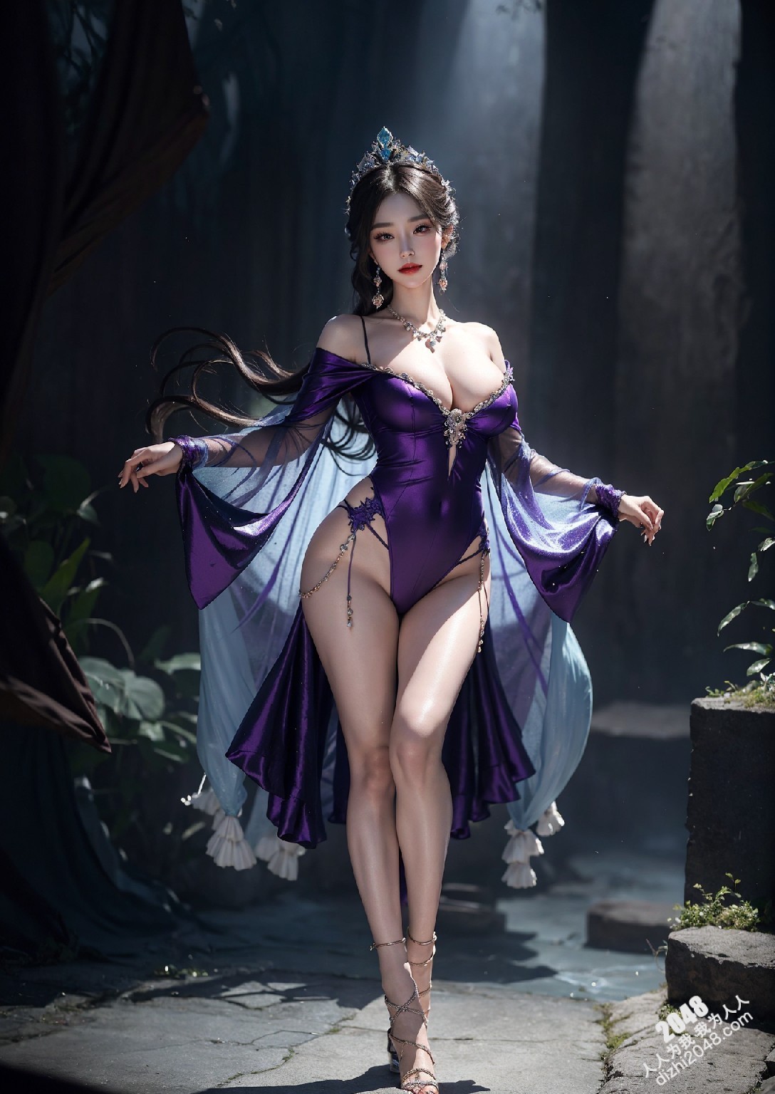 海妖乌苏拉的致命诱惑：深海魅影中的禁忌之恋(8)
