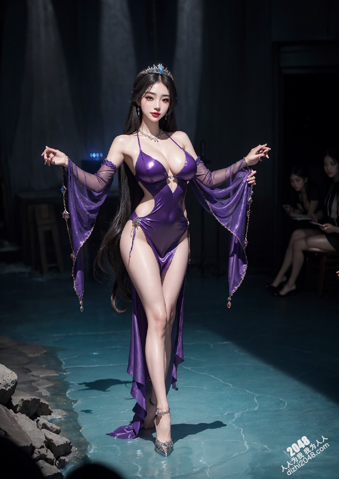 海妖乌苏拉的致命诱惑：深海魅影中的禁忌之恋(9)