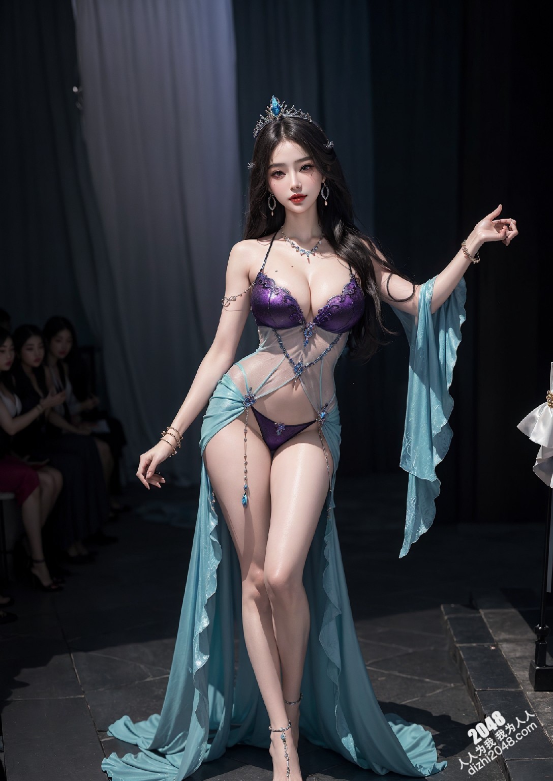 海妖乌苏拉的致命诱惑：深海魅影中的禁忌之恋(32)