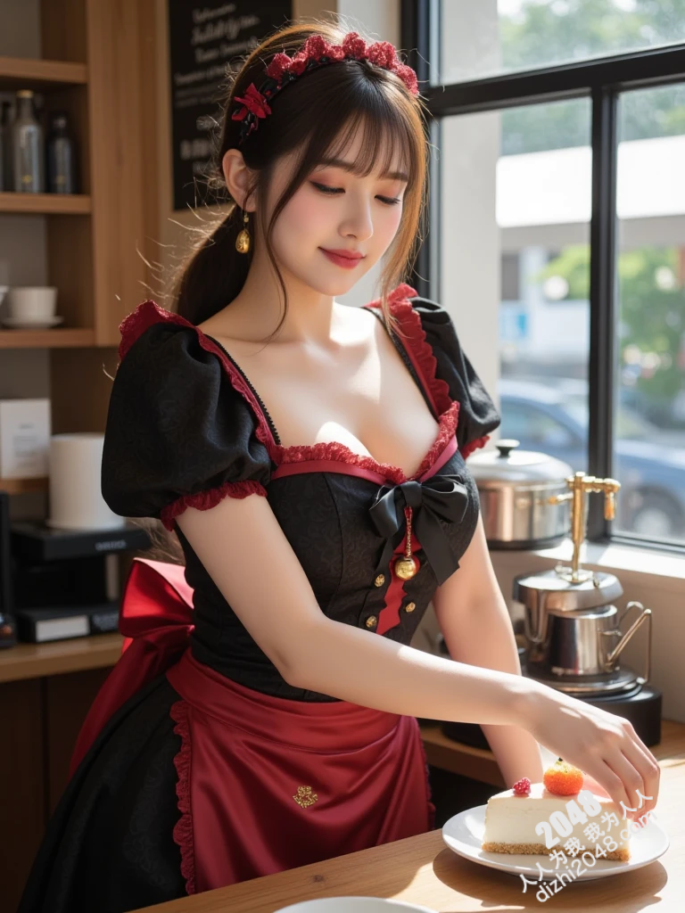 暗黑系女仆的诱惑：甜点与禁忌的盛宴(1)