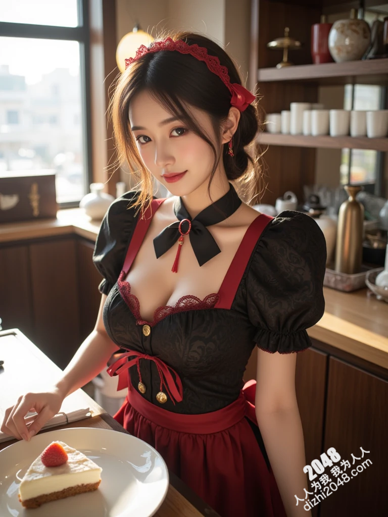 暗黑系女仆的诱惑：甜点与禁忌的盛宴(2)