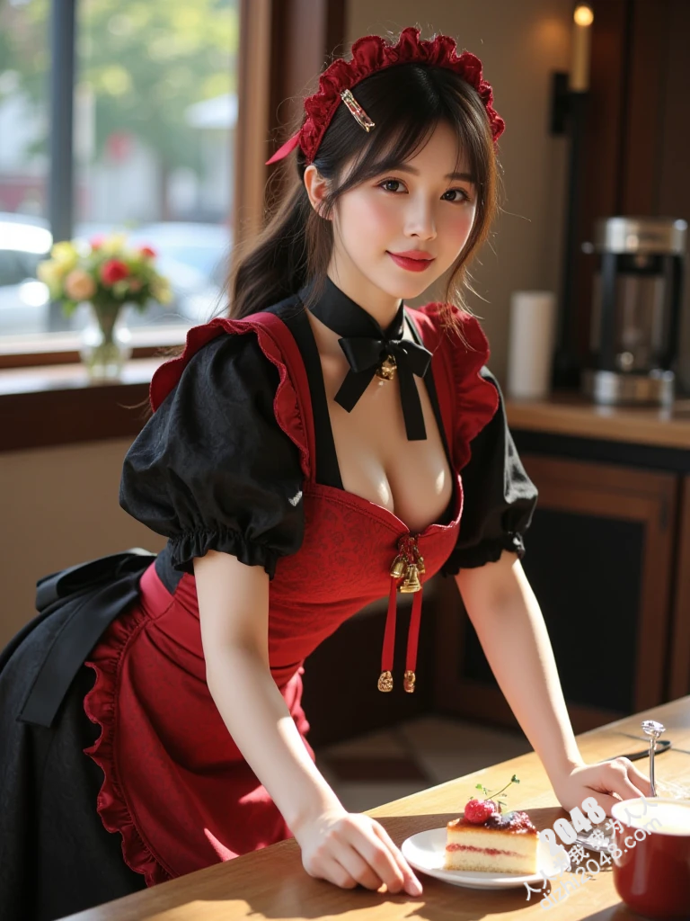 暗黑系女仆的诱惑：甜点与禁忌的盛宴(3)