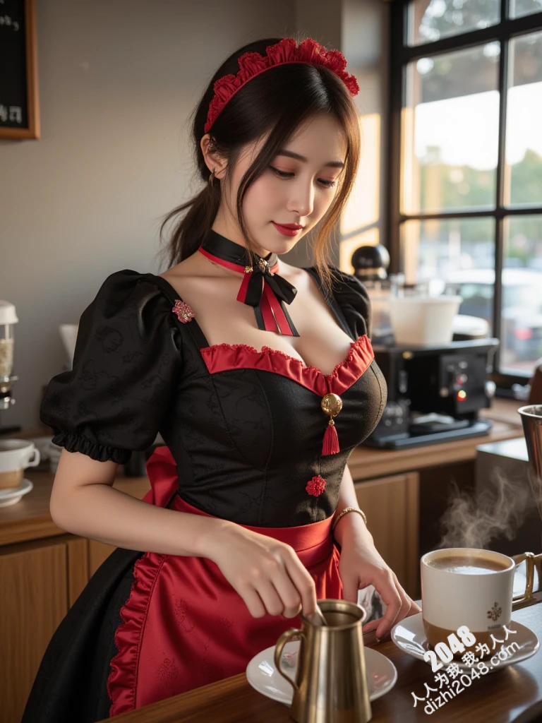 暗黑系女仆的诱惑：甜点与禁忌的盛宴(6)