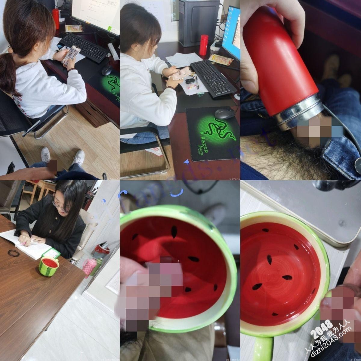 变态交流群流出屌丝变态男恶搞女同事往小姐姐们的饮料水杯加精液尿液 看着她们喝下在内衣内裤上射精[MP4/2980MB]