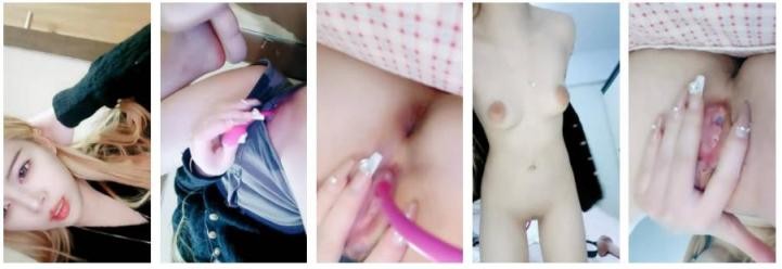 【優片】天然白虎黄毛御姐，才20出头的美眉！黑丝美腿 勾引臭弟弟操她！