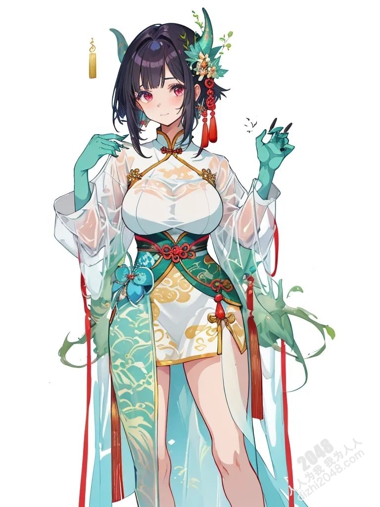 魅惑妖姬：东方奇幻风情画卷，绝色佳人，倾国倾城，风情万种，令人神魂颠倒。(1)