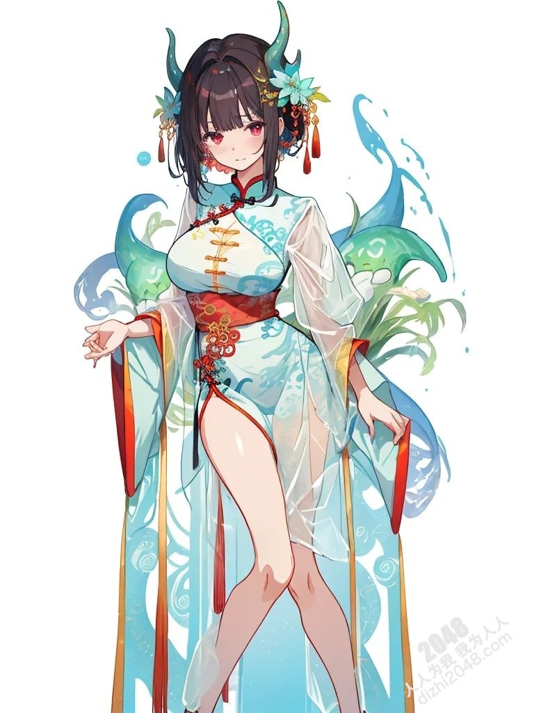 魅惑妖姬：东方奇幻风情画卷，绝色佳人，倾国倾城，风情万种，令人神魂颠倒。(8)
