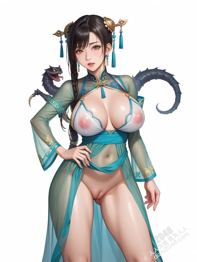魅惑妖姬：东方奇幻风情画卷，绝色佳人，倾国倾城，风情万种，令人神魂颠倒。(21)