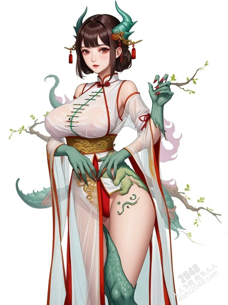 魅惑妖姬：东方奇幻风情画卷，绝色佳人，倾国倾城，风情万种，令人神魂颠倒。(28)