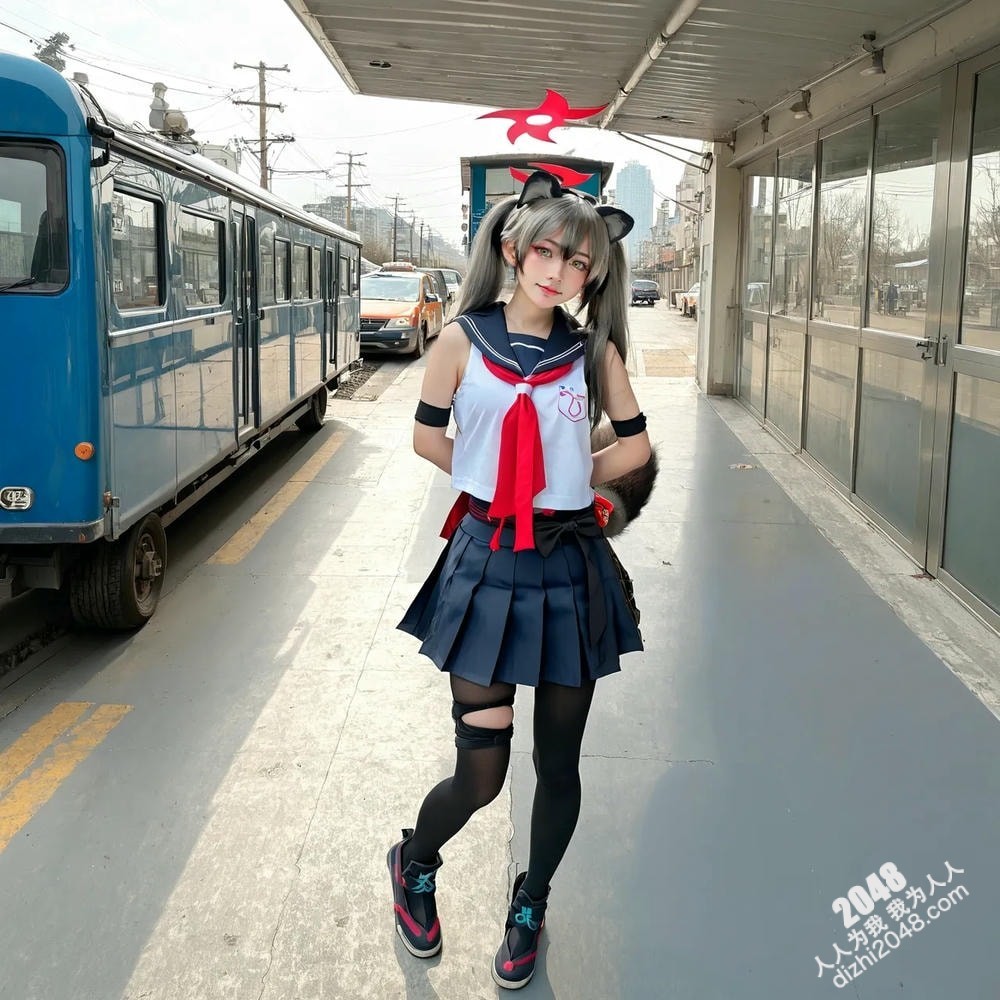 制服诱惑：列车站台的秘密邂逅(11)