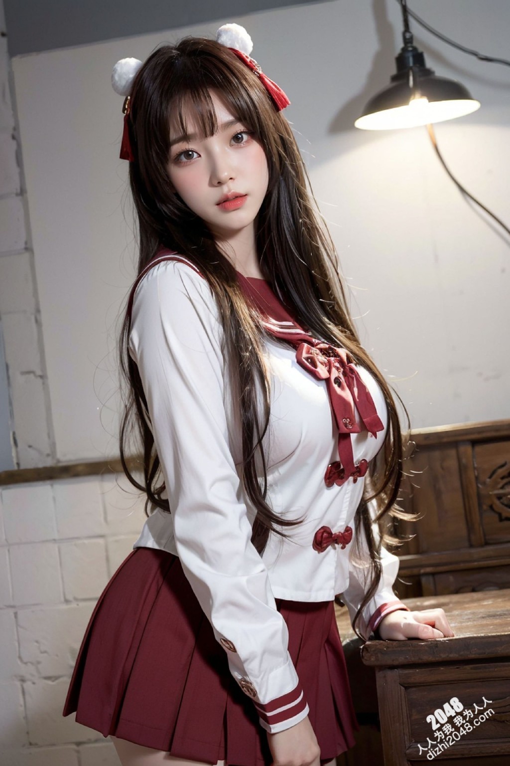 东方红校服写真：少女的秘密花园(10)
