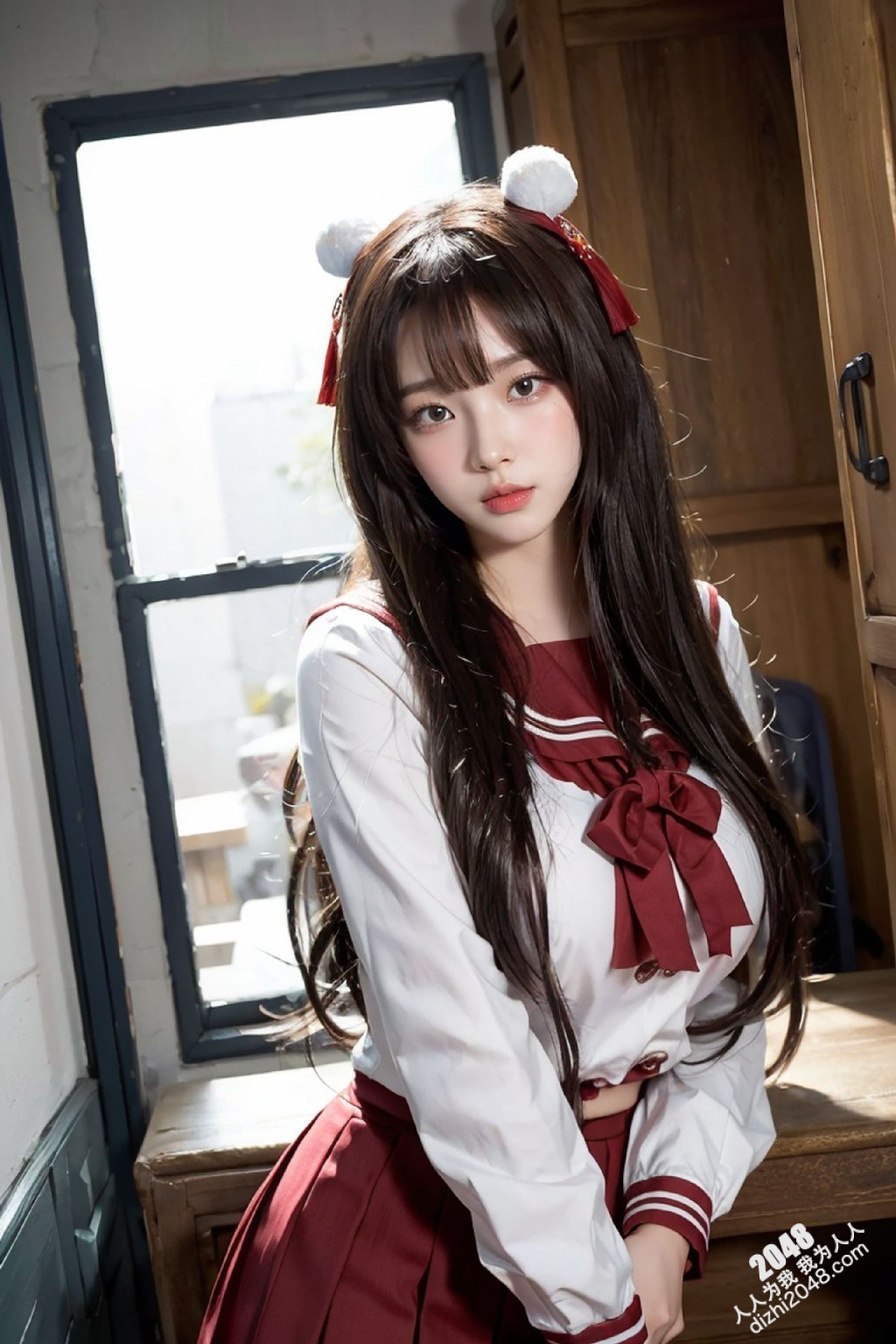 东方红校服写真：少女的秘密花园(14)