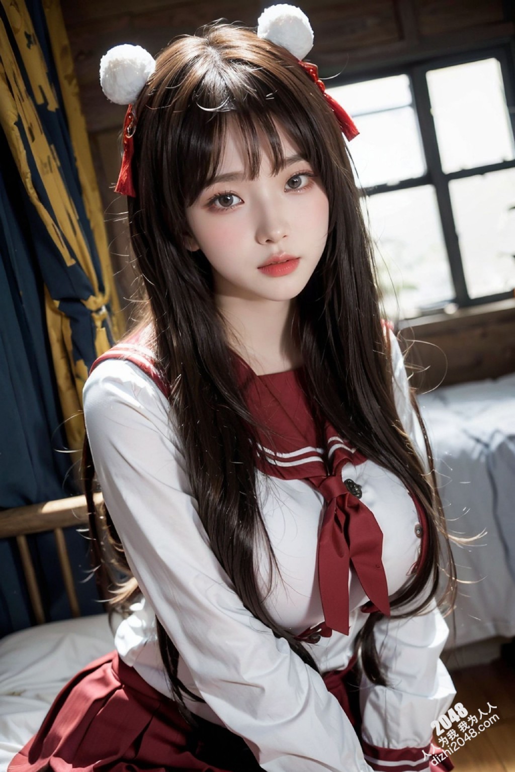东方红校服写真：少女的秘密花园(16)
