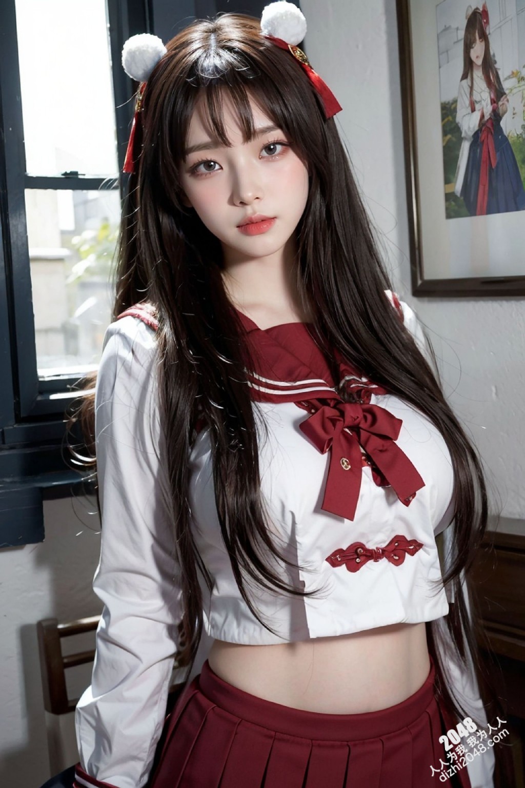 东方红校服写真：少女的秘密花园(19)