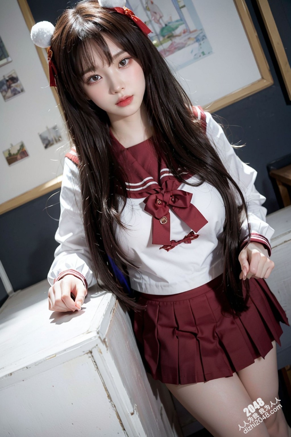 东方红校服写真：少女的秘密花园(22)