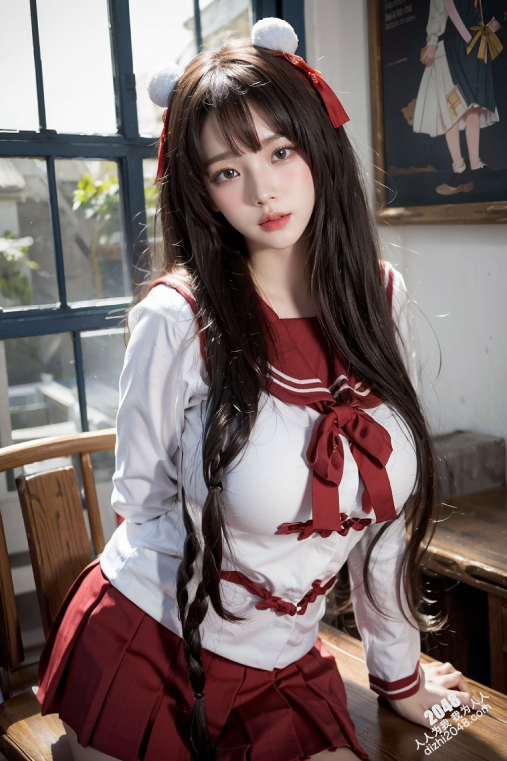 东方红校服写真：少女的秘密花园(28)