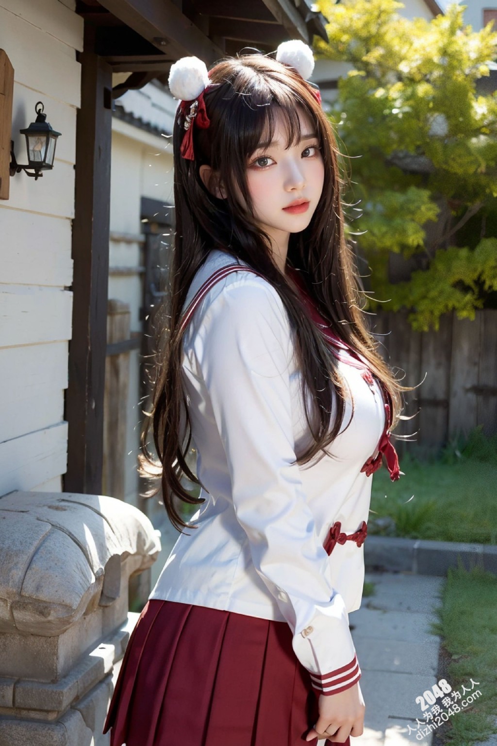 东方红校服写真：少女的秘密花园(29)