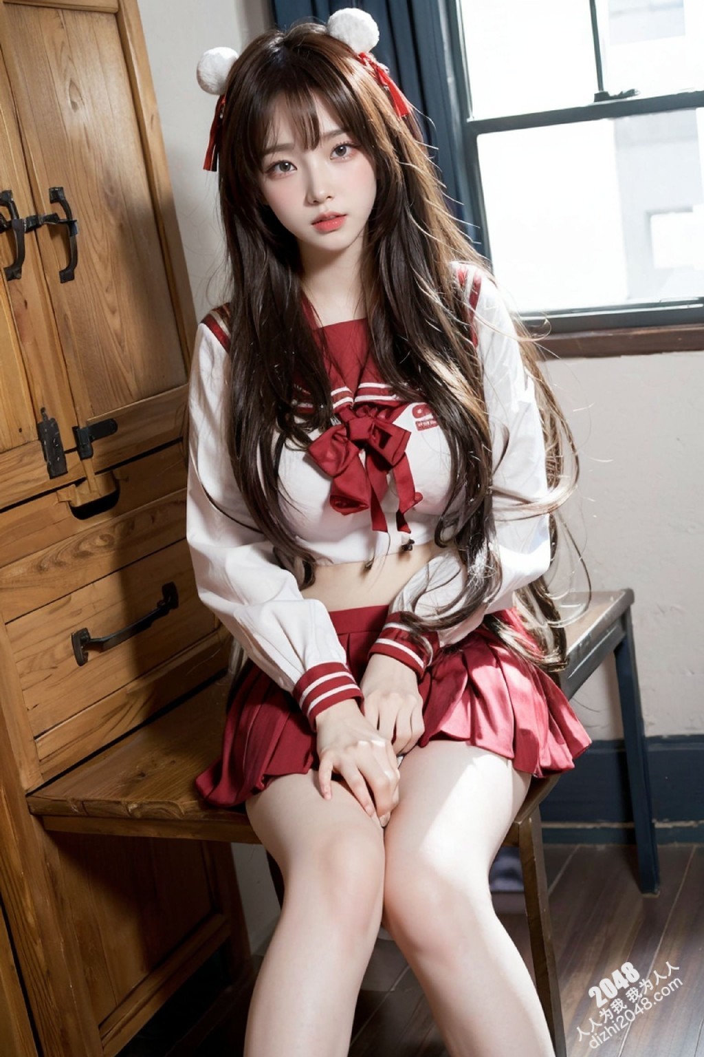 东方红校服写真：少女的秘密花园(30)