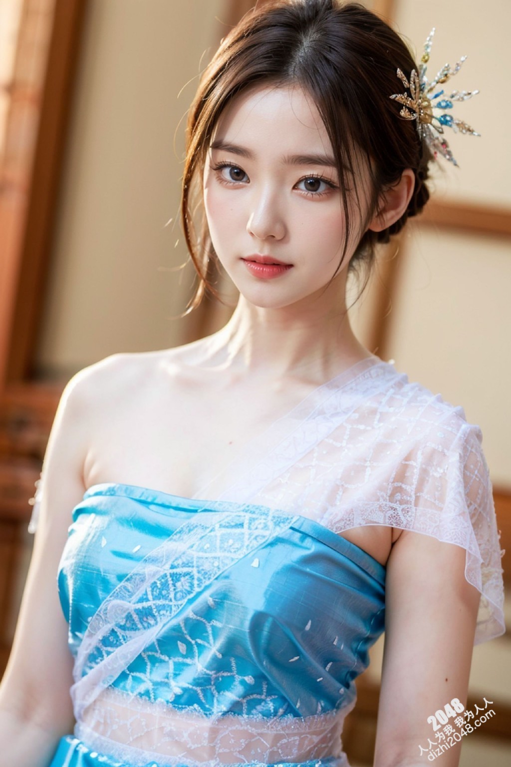泰国女子写真：曼谷的魅惑佳人，轻纱遮不住的火辣身材，令人心跳加速的绝世诱惑(7)