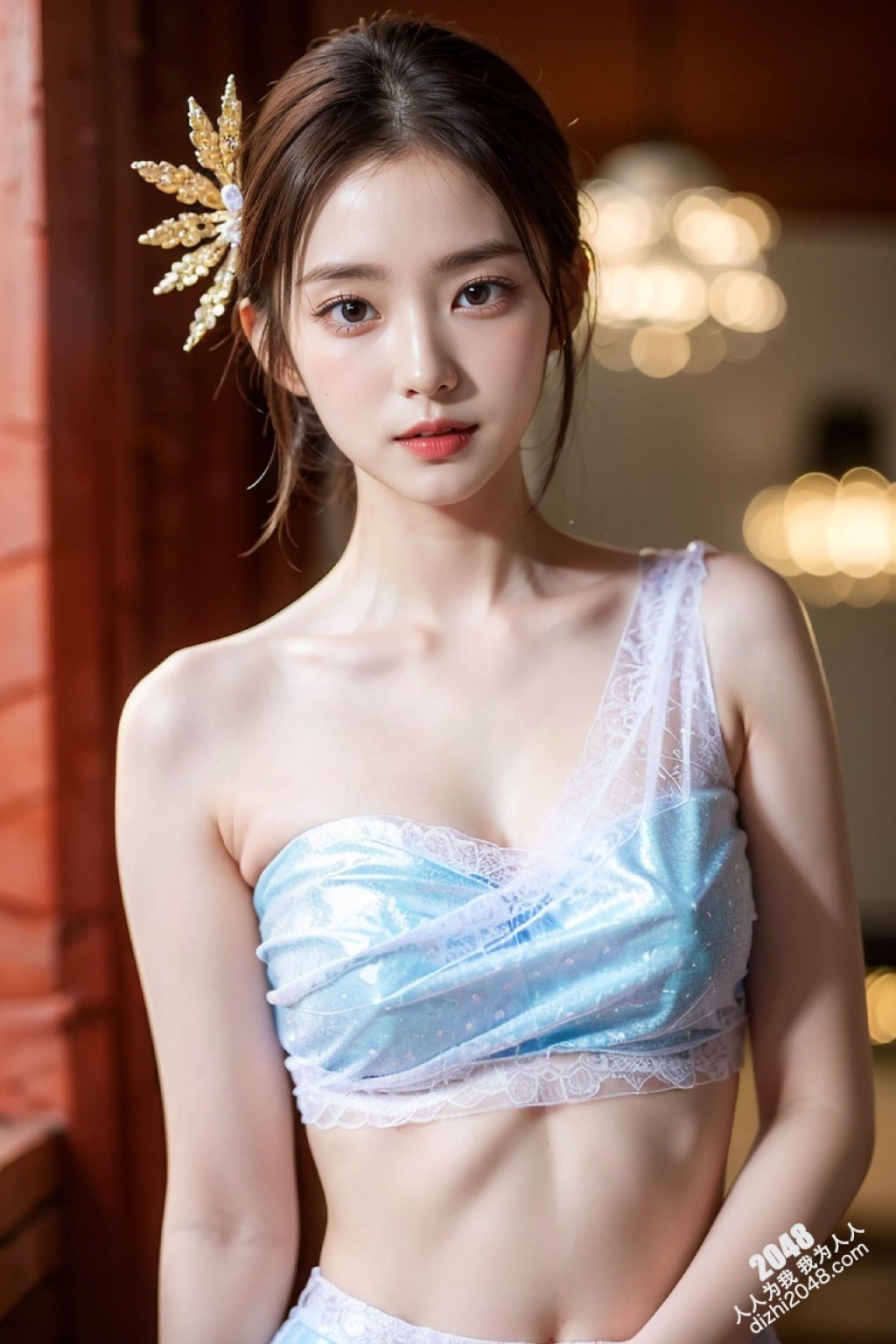 泰国女子写真：曼谷的魅惑佳人，轻纱遮不住的火辣身材，令人心跳加速的绝世诱惑(10)