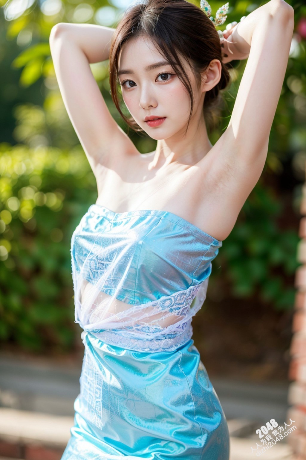 泰国女子写真：曼谷的魅惑佳人，轻纱遮不住的火辣身材，令人心跳加速的绝世诱惑(13)