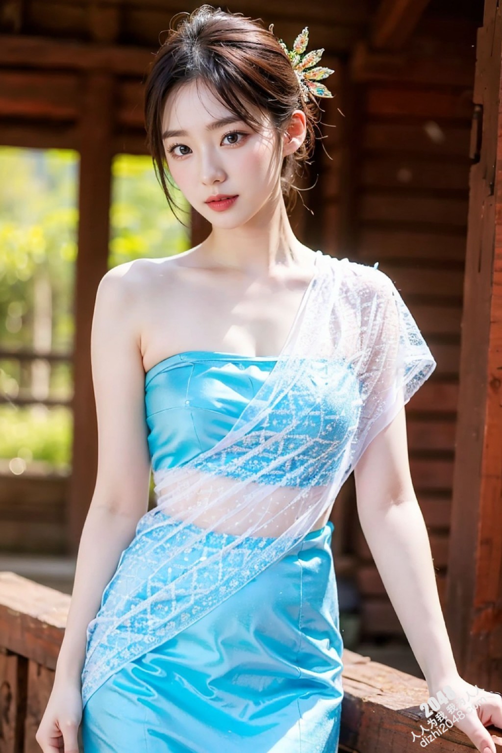 泰国女子写真：曼谷的魅惑佳人，轻纱遮不住的火辣身材，令人心跳加速的绝世诱惑(15)