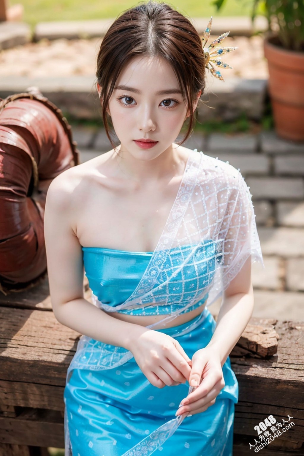 泰国女子写真：曼谷的魅惑佳人，轻纱遮不住的火辣身材，令人心跳加速的绝世诱惑(17)