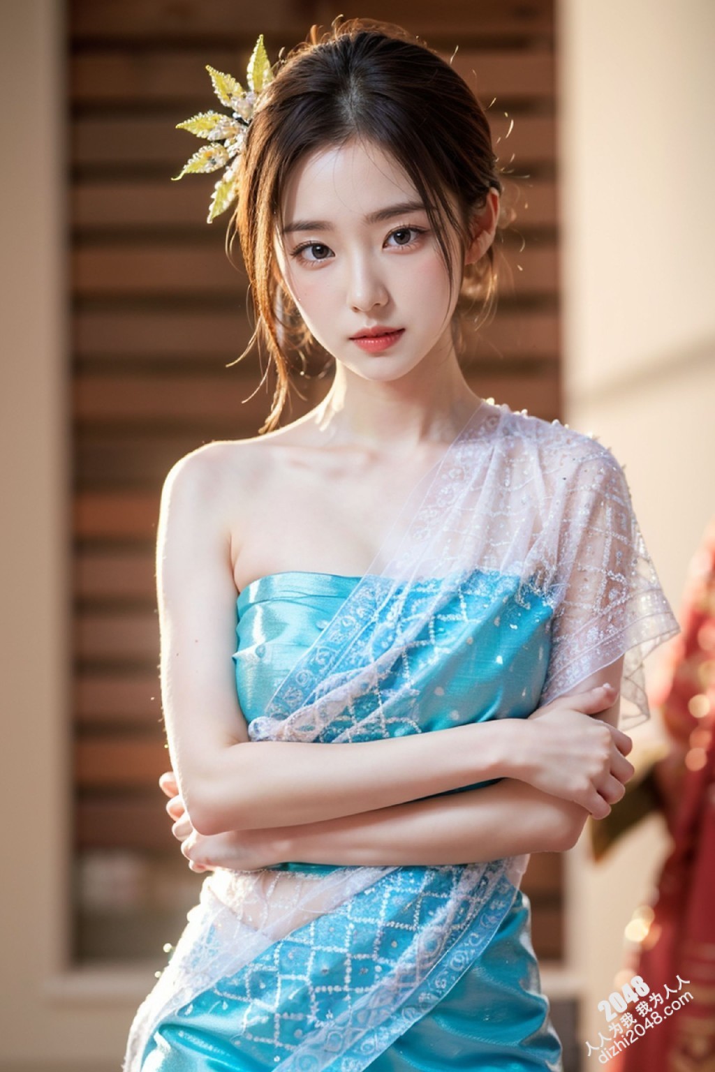 泰国女子写真：曼谷的魅惑佳人，轻纱遮不住的火辣身材，令人心跳加速的绝世诱惑(20)
