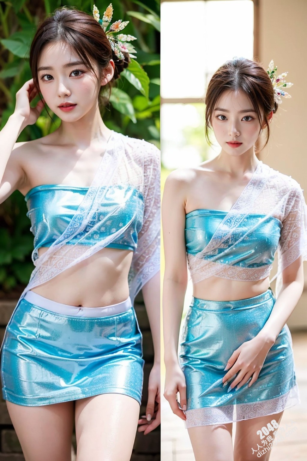 泰国女子写真：曼谷的魅惑佳人，轻纱遮不住的火辣身材，令人心跳加速的绝世诱惑(21)