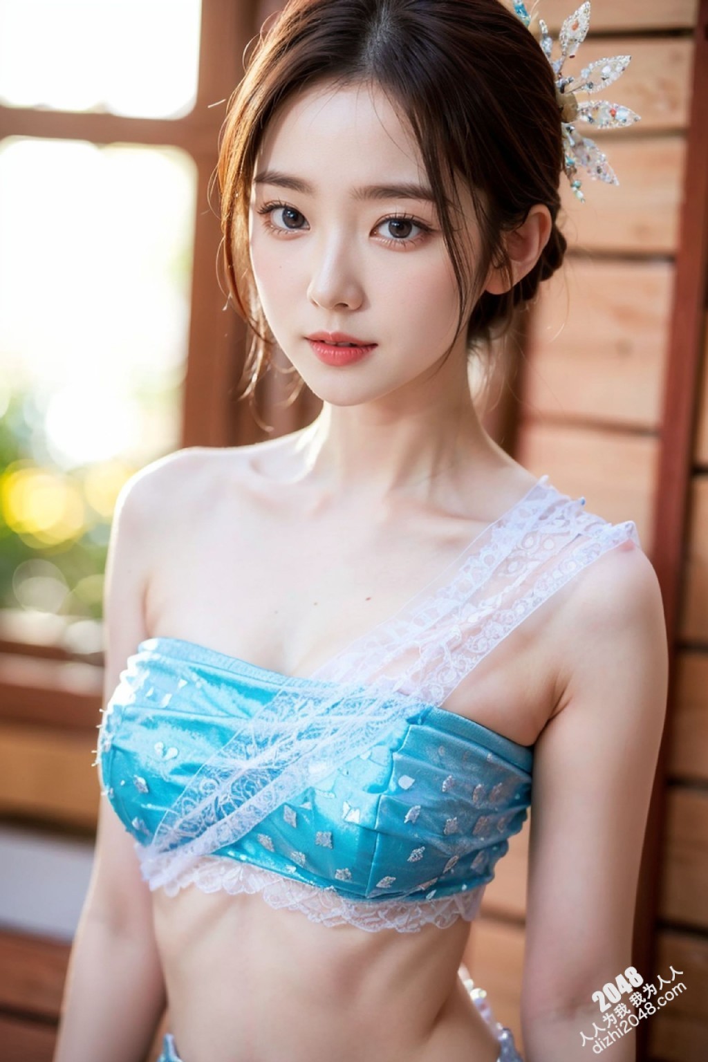 泰国女子写真：曼谷的魅惑佳人，轻纱遮不住的火辣身材，令人心跳加速的绝世诱惑(22)