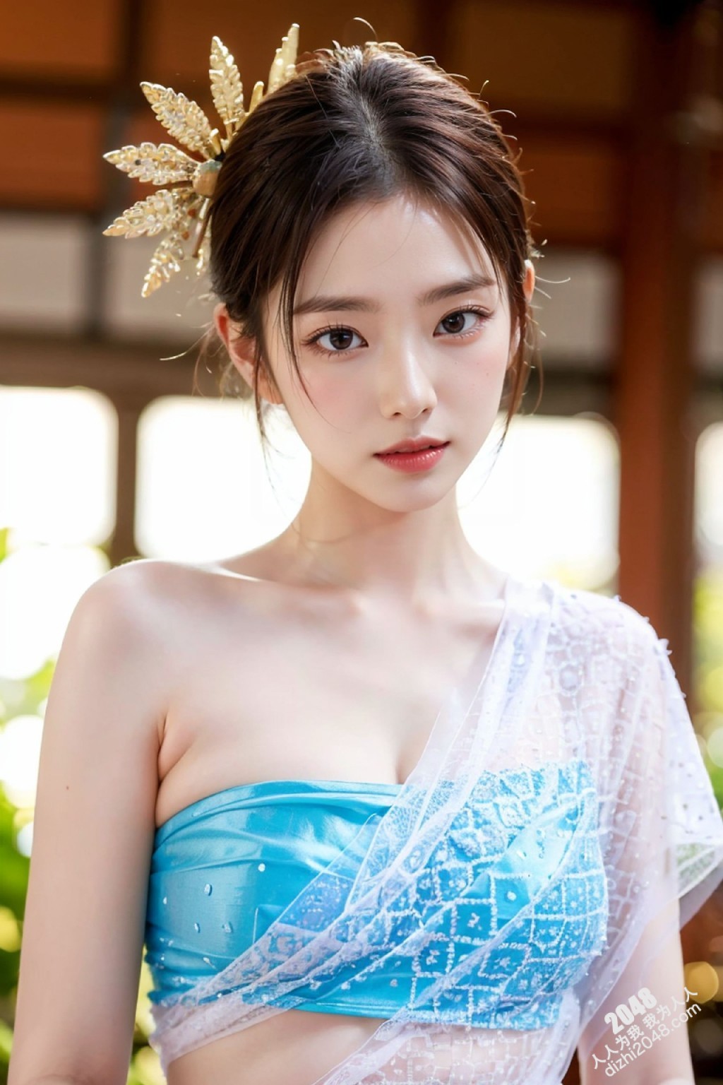 泰国女子写真：曼谷的魅惑佳人，轻纱遮不住的火辣身材，令人心跳加速的绝世诱惑(24)