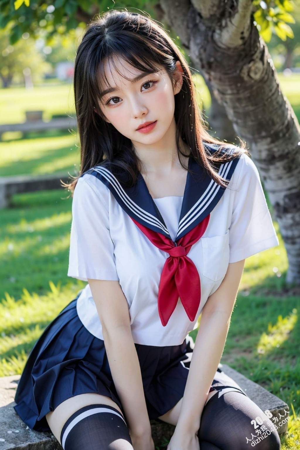 清纯校服少女的阳光午后：制服诱惑与青春的悸动(7)