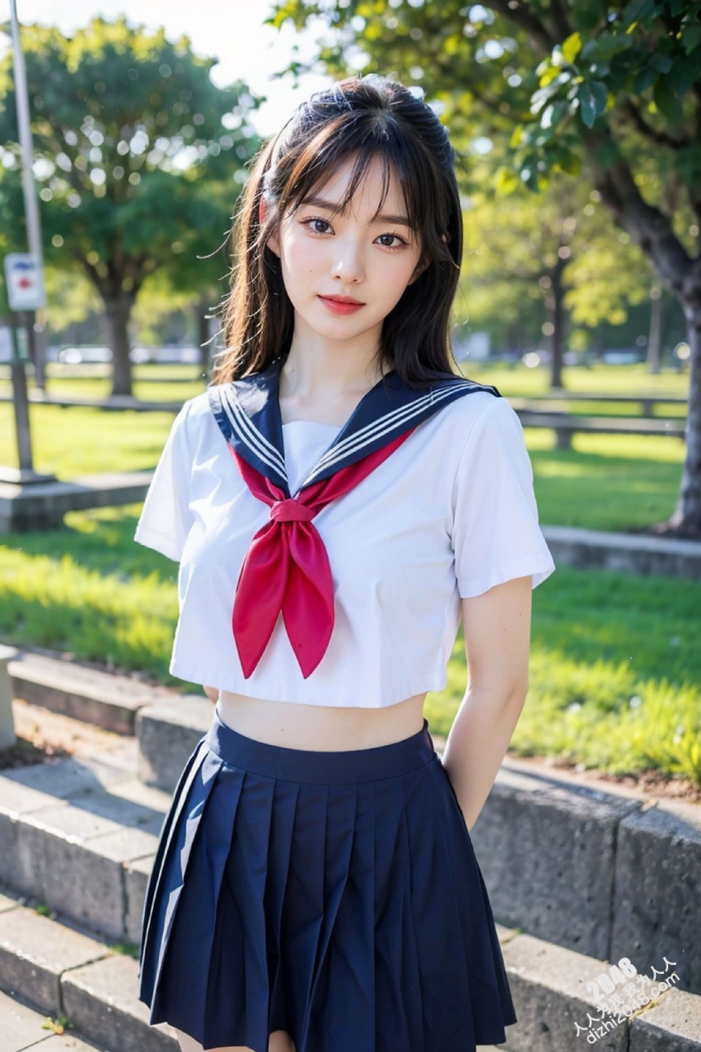 清纯校服少女的阳光午后：制服诱惑与青春的悸动(19)