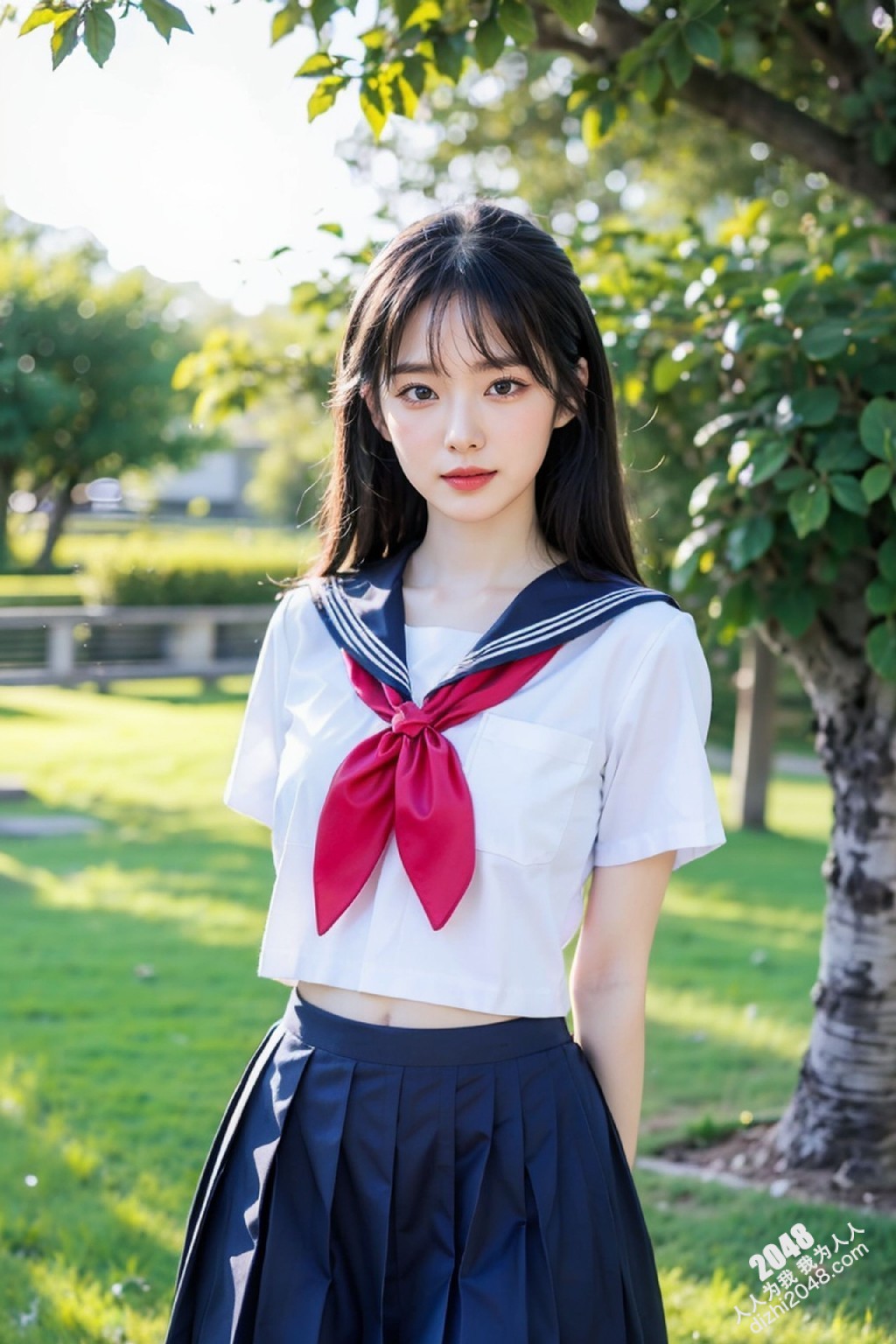 清纯校服少女的阳光午后：制服诱惑与青春的悸动(24)