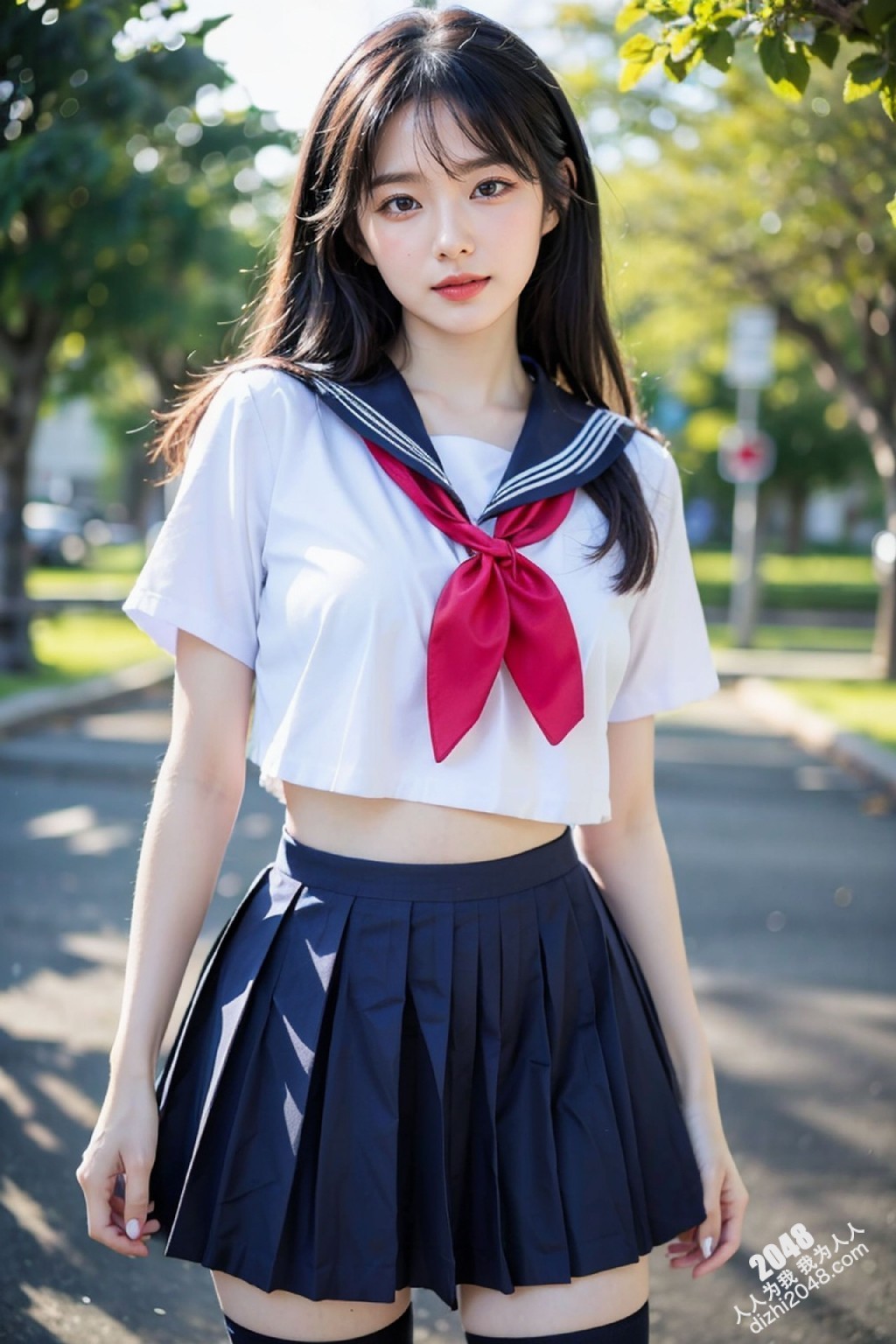 清纯校服少女的阳光午后：制服诱惑与青春的悸动(33)