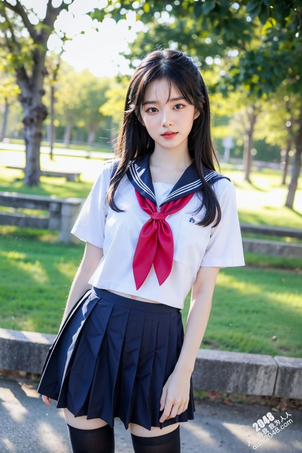 清纯校服少女的阳光午后：制服诱惑与青春的悸动(32)