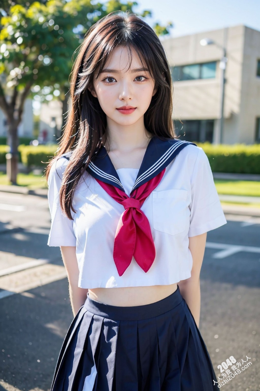 清纯校服少女的阳光午后：制服诱惑与青春的悸动(35)