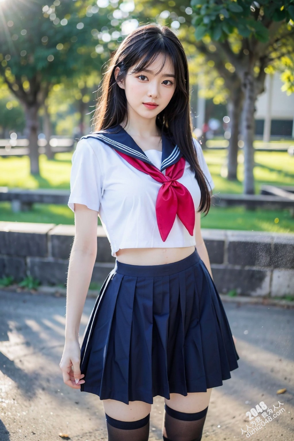 清纯校服少女的阳光午后：制服诱惑与青春的悸动(36)
