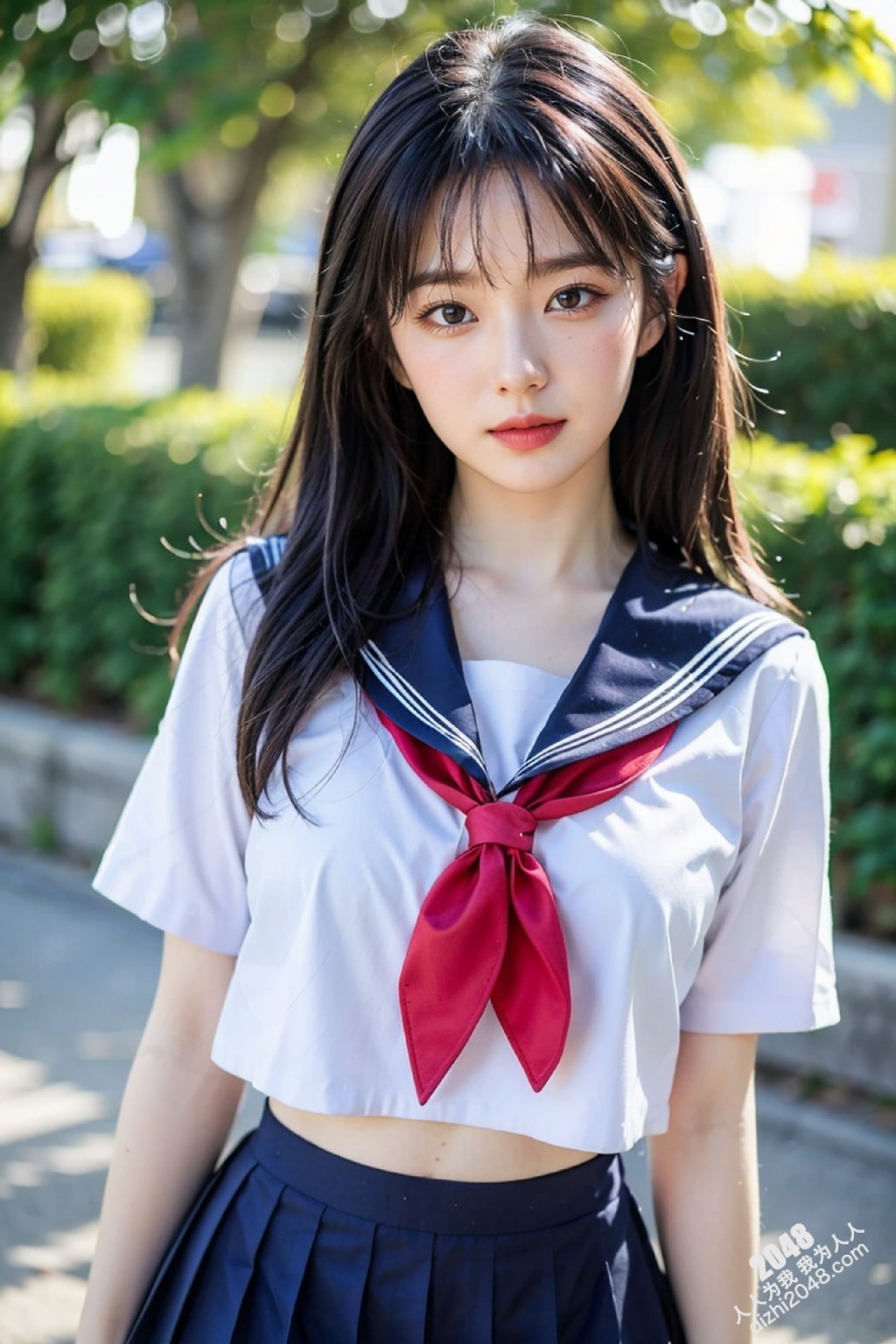 清纯校服少女的阳光午后：制服诱惑与青春的悸动(38)