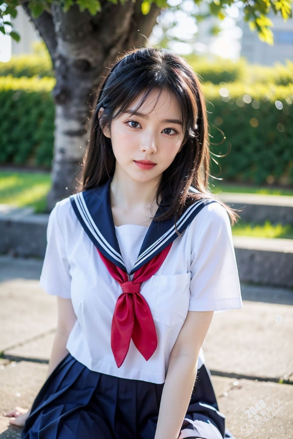 清纯校服少女的阳光午后：制服诱惑与青春的悸动(39)