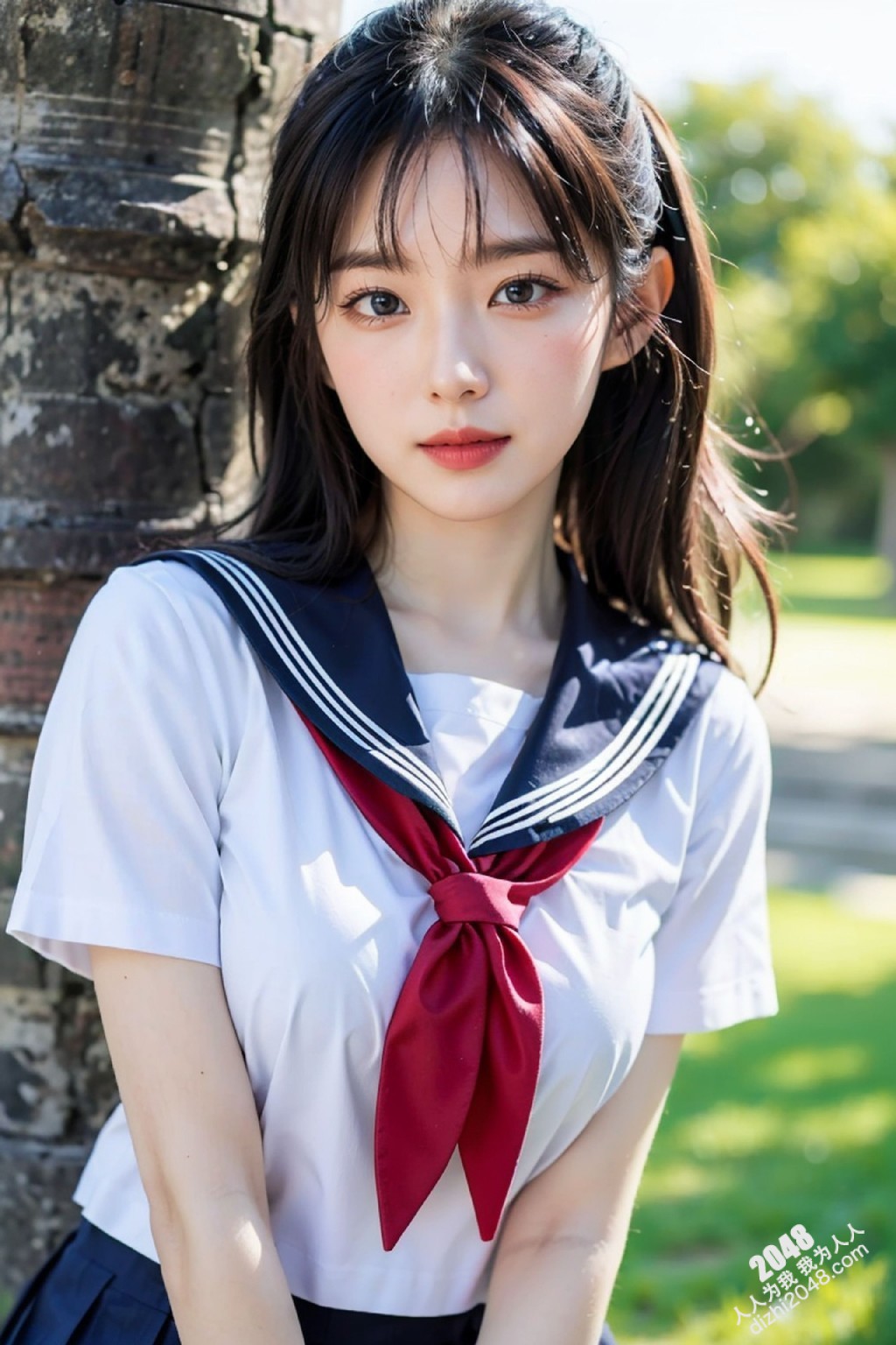清纯校服少女的阳光午后：制服诱惑与青春的悸动(40)