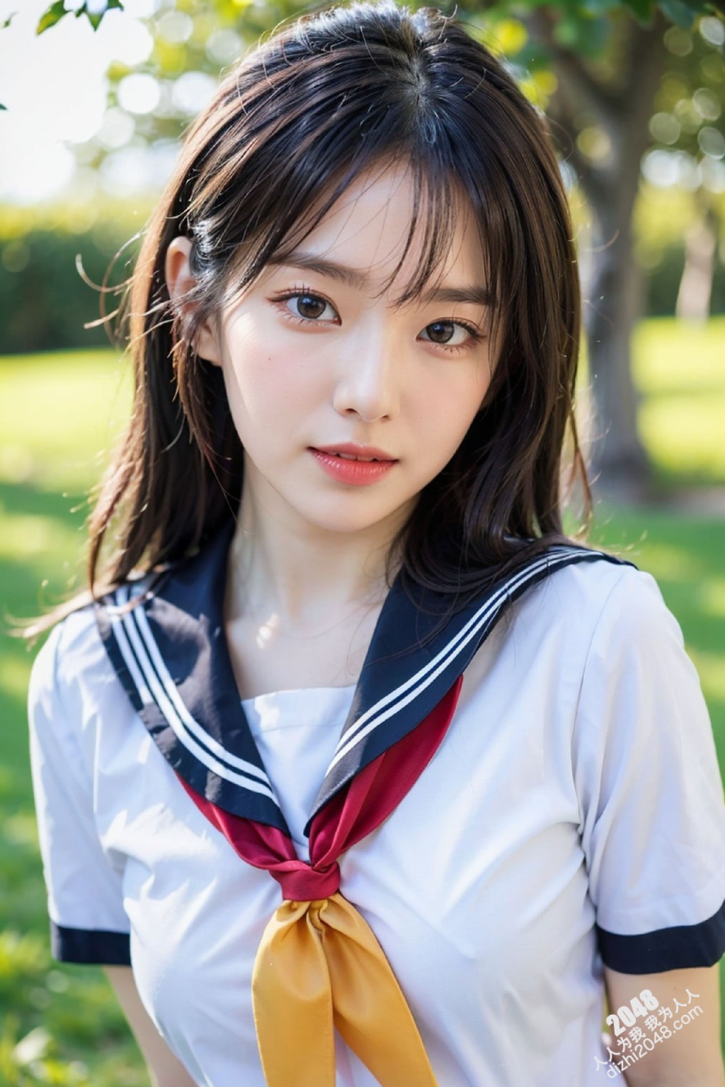 清纯校服少女的阳光午后：制服诱惑与青春的悸动(43)
